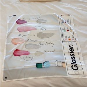 Limited Edition Glossier Scarf and Tote Bag